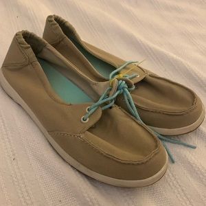 Columbia PFG boat shoes